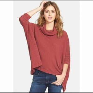 Free People Beach World Traveler CowelNeck Sweater